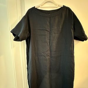 Muji Linen Loose Dress